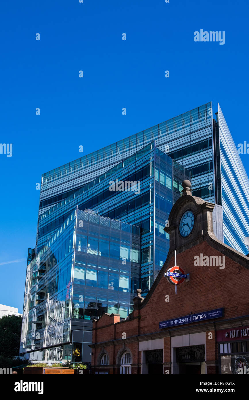 10 Hammersmith Grove office building, Hammersmith, London, England, U.K