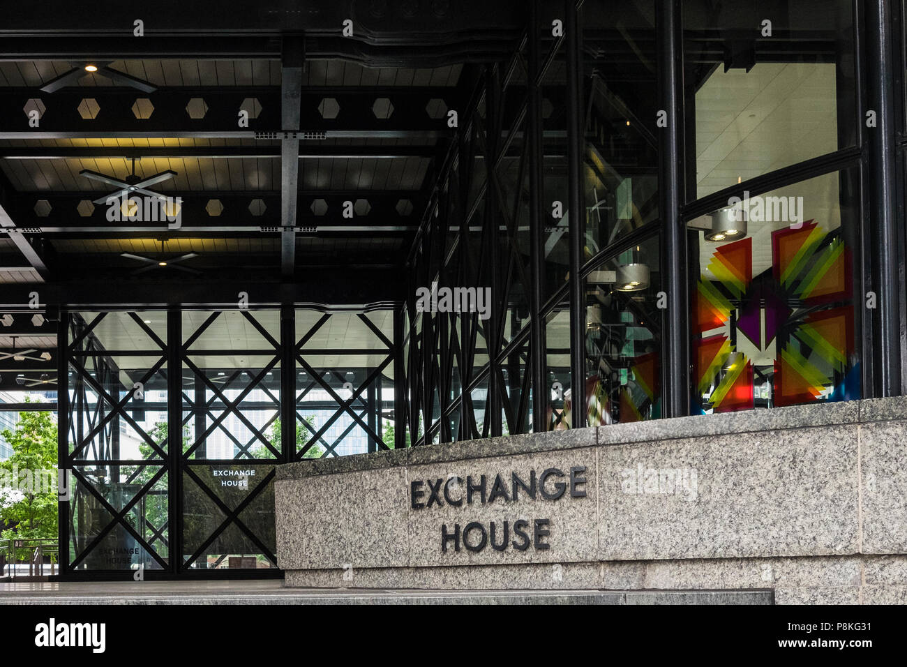 Exchange House, Broadgate, City of London, England, U.K Stock Photo Alamy