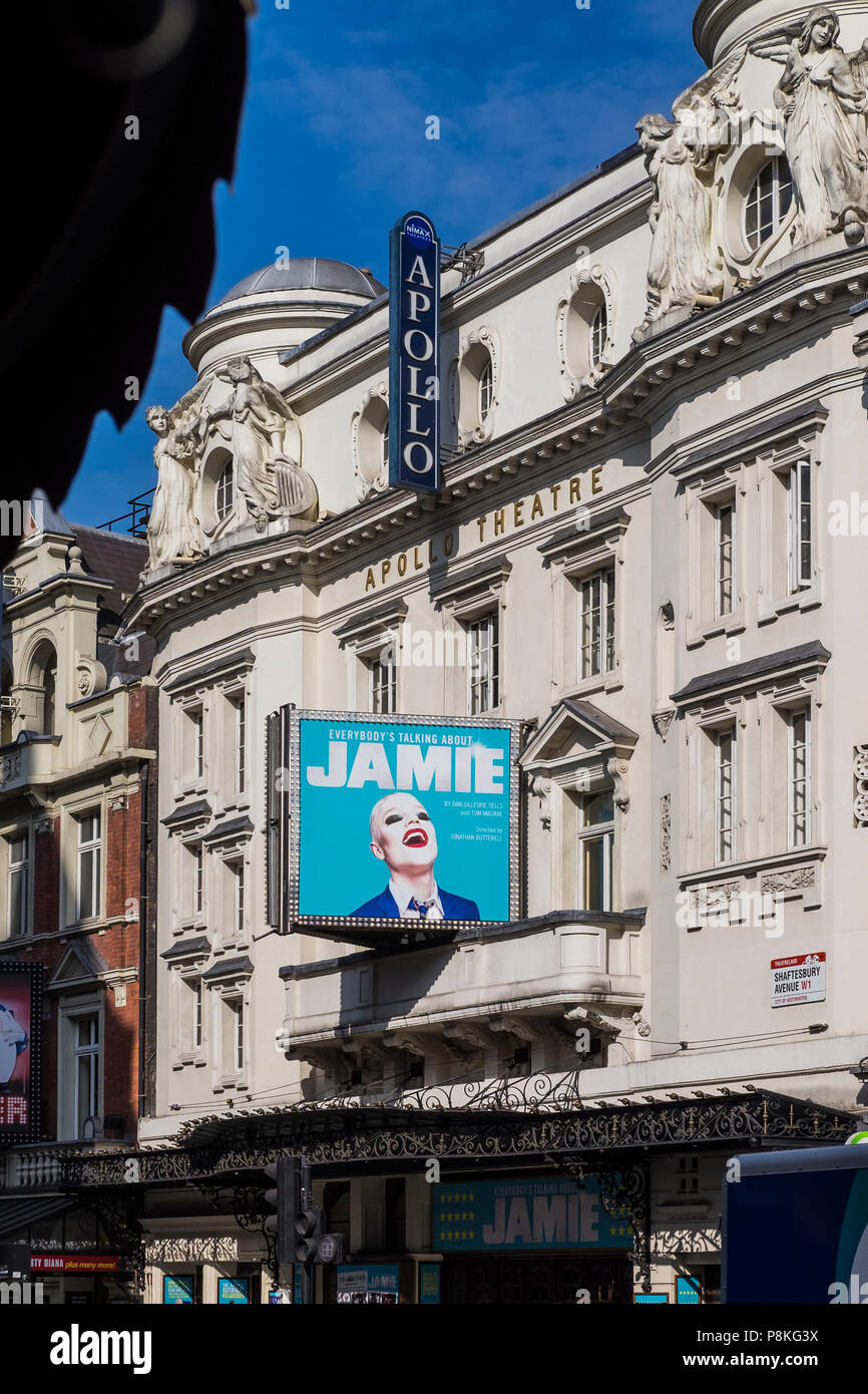 Everybody's Talking About Jamie musical, Apollo Theatre, London, England, U.K. Stock Photo