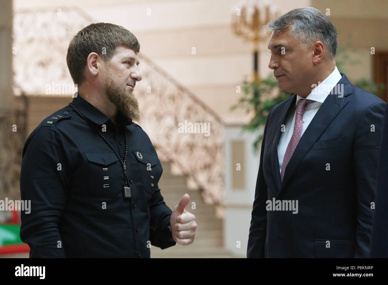 The youngest general in Russia. President of the Chechen Republic Ramzan Kadyrov The youngest general in Russia. President of the Chechen Republic Ramzan Kadyrov