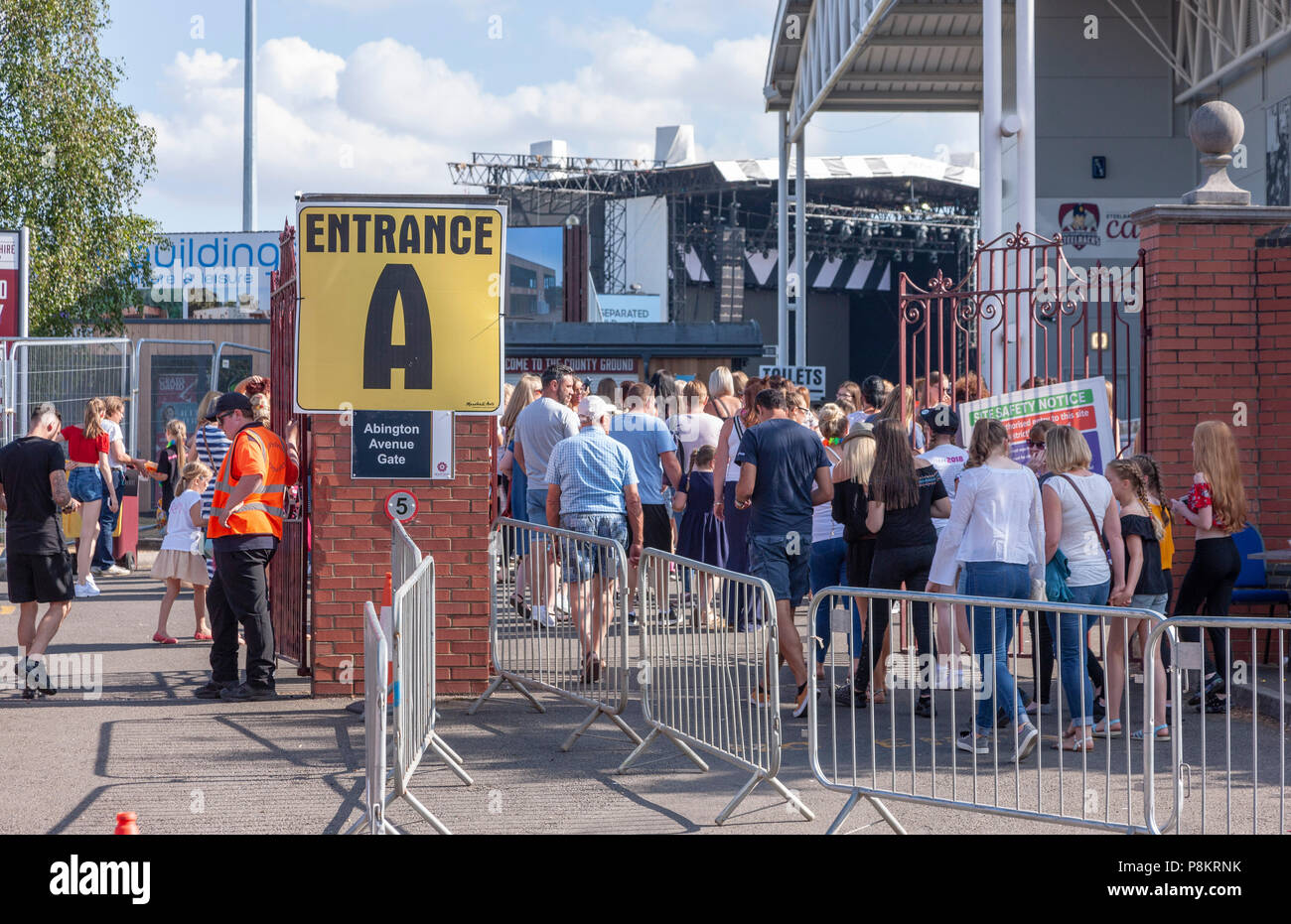 Northampton. U.K. 12th July 2018. Little Mix, The Summer Hits Tour 2018