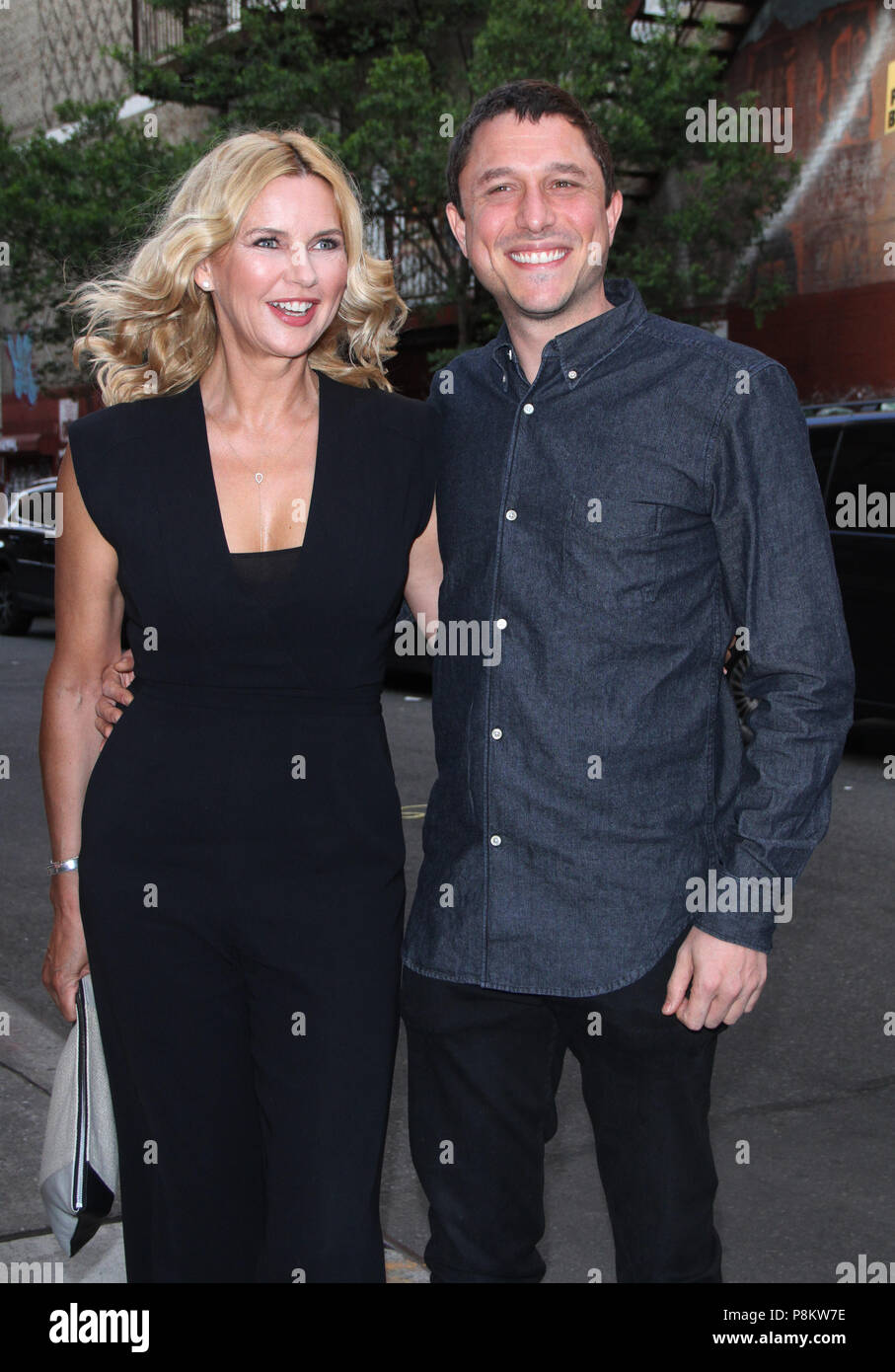 NEW YORK, NY July 11, 2018Veronica Ferres, Matthew Ross attend Saban