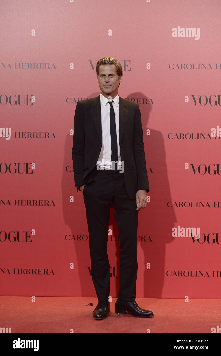 Madrid, Madrid, Spain. 12th July, 2018. Mark Vanderloo attends Vogue 30th Anniversary Party at Casa Velazquez on July 12, 2018 in Madrid, Spain Credit: Jack Abuin/ZUMA Wire/Alamy Live News Stock Photo