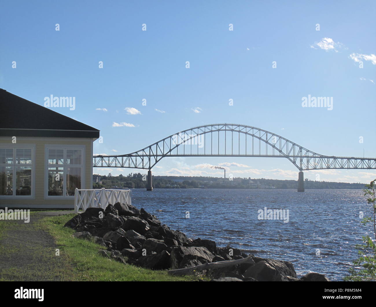 Miramichi Bridge is a bridge crossing the Miramichi River at Newcastle