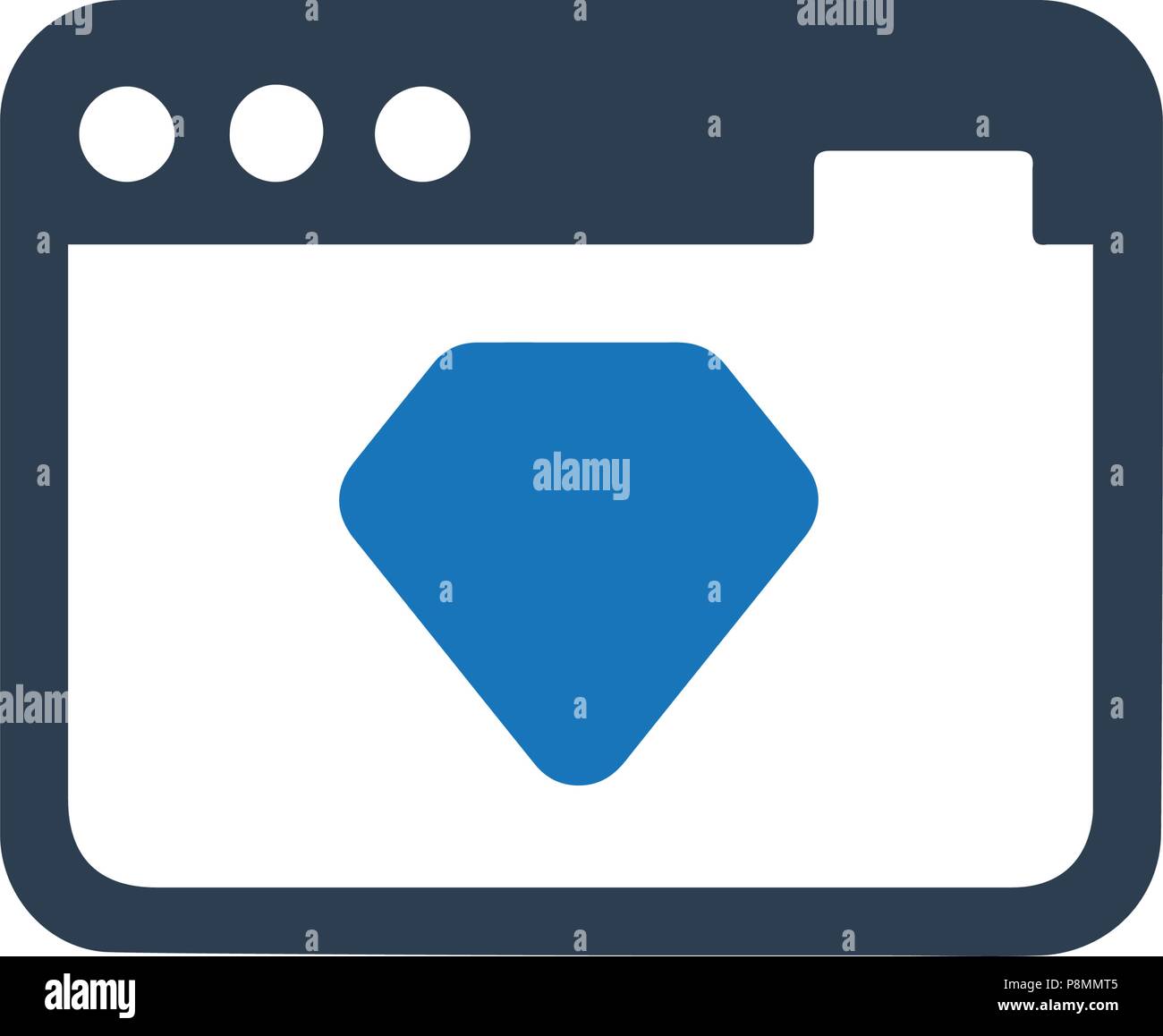 SEO Clean Code Icon Stock Vector