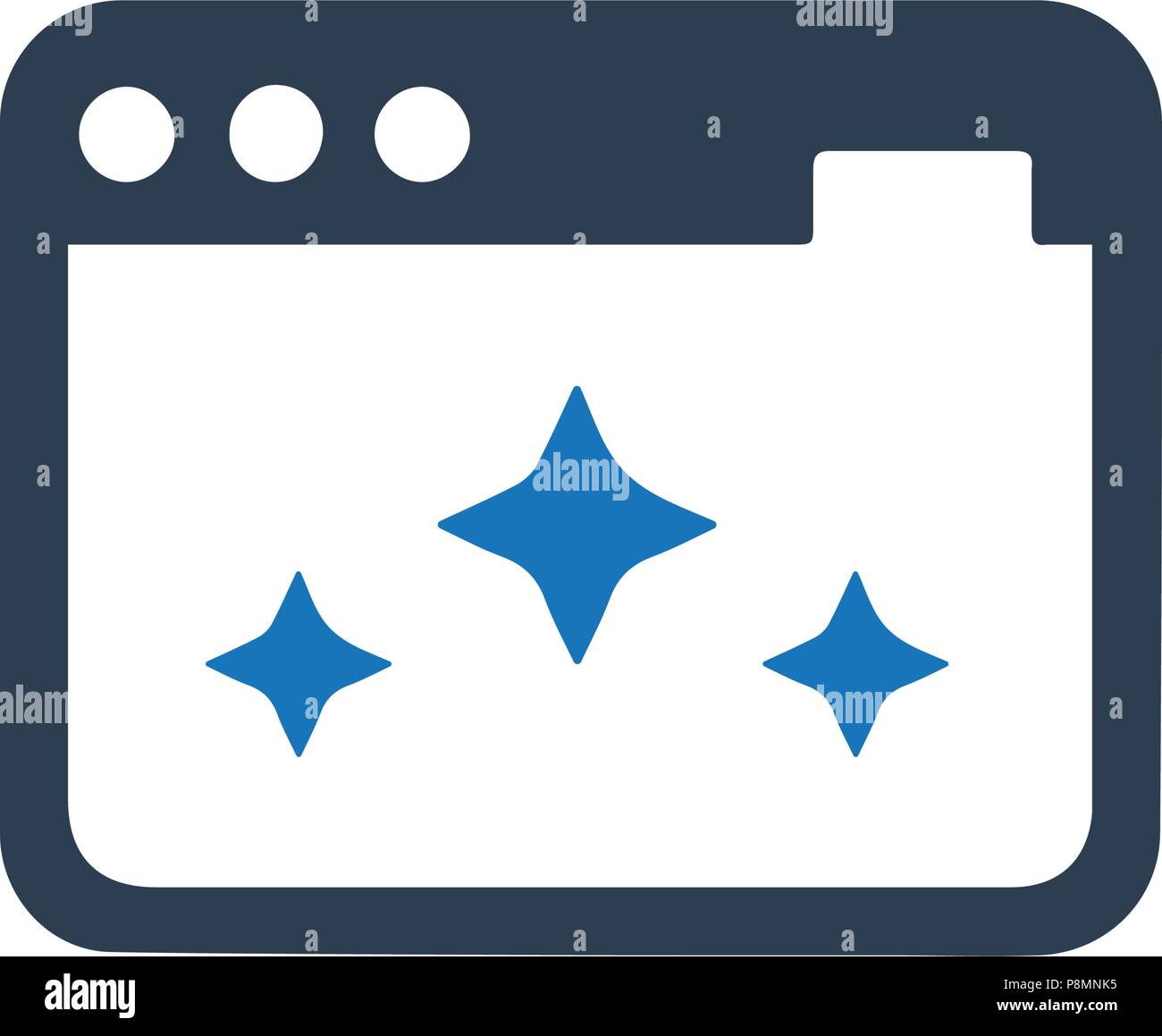 Clean Code , Seo Icon Stock Vector