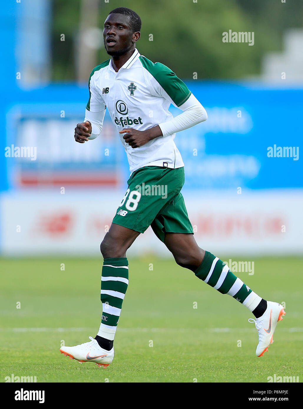 Celtic s Eboue Kouassi during the pre season friendly match at the Tallaght Stadium Stock Photo Alamy