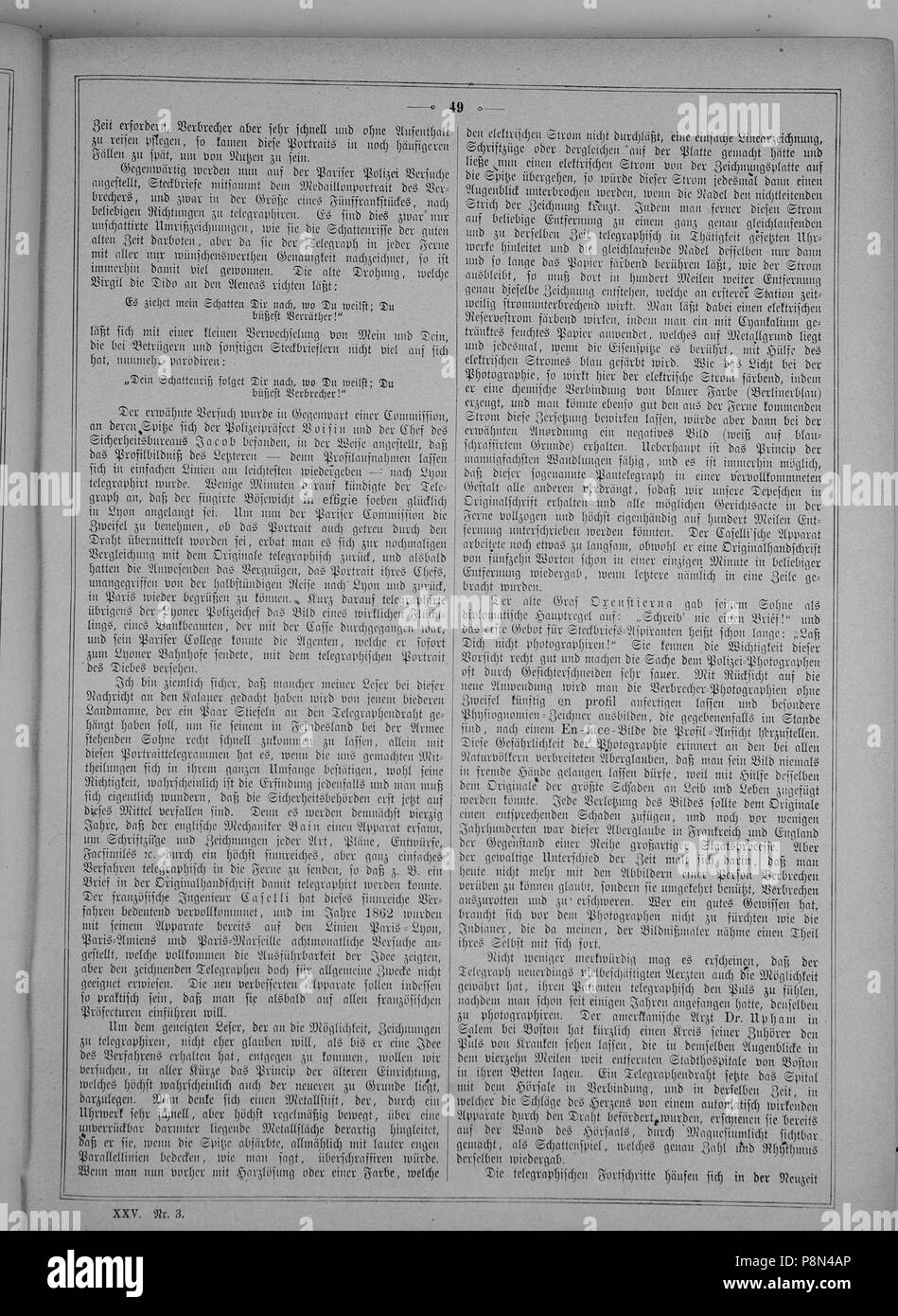 .   179 Die Gartenlaube (1877) 049 Stock Photo