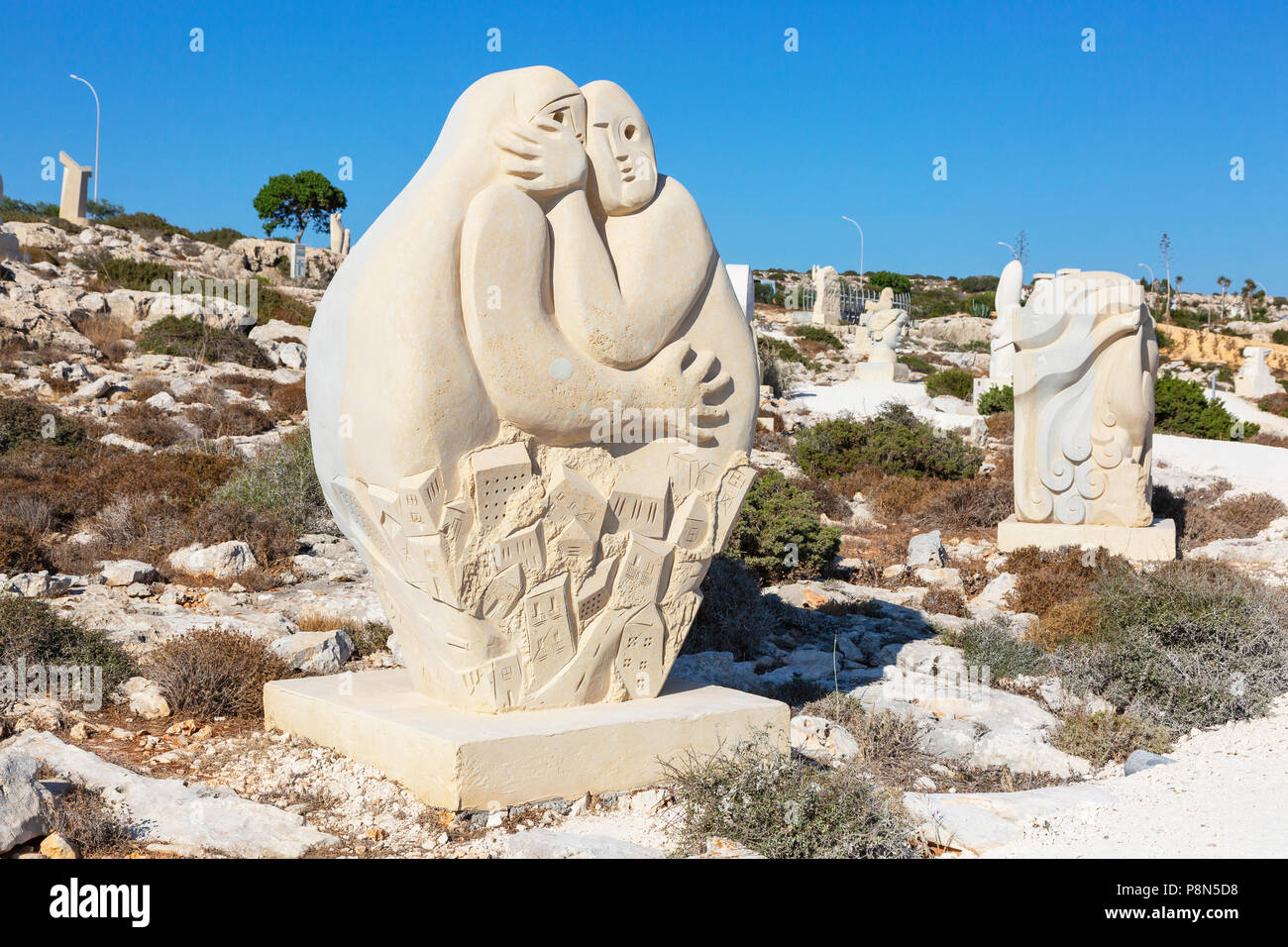 Unnamed sculpture in the Ayia Napa International Sculpture Park, Ayia