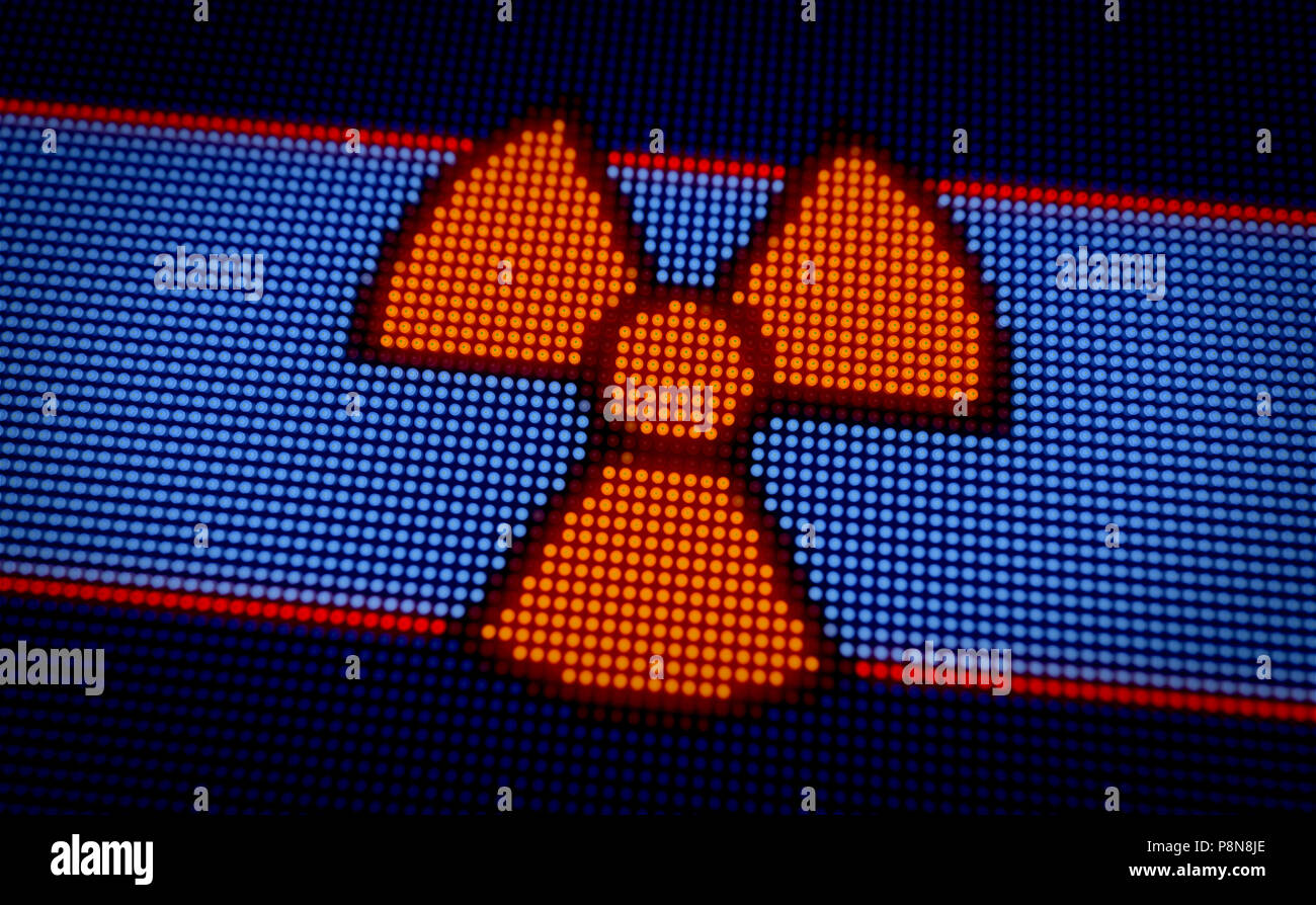 Radioactive Warning Symbol Stock Photos & Radioactive Warning Symbol