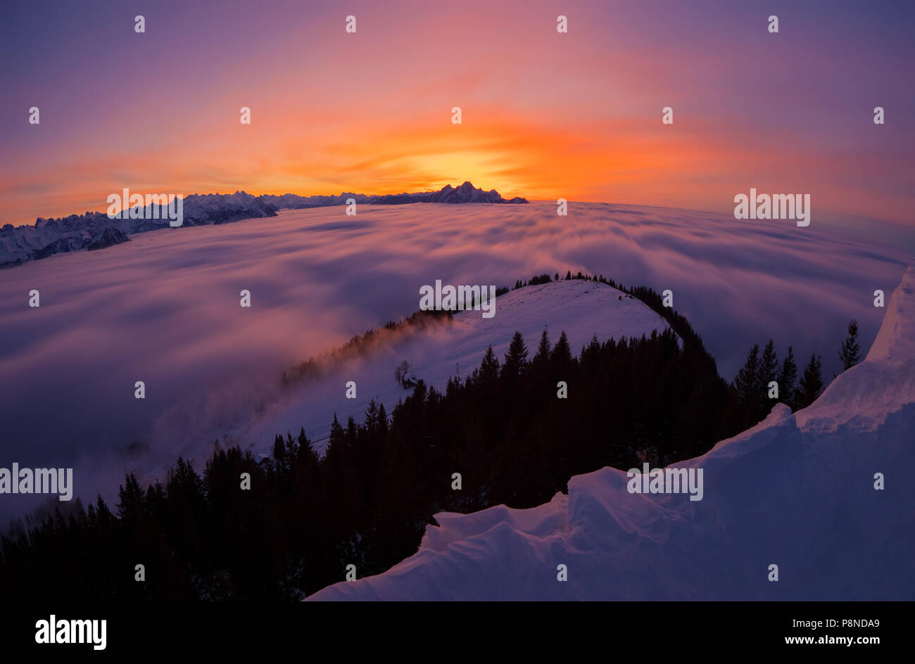 Nebelmeer rigi hi-res stock photography and images - Alamy