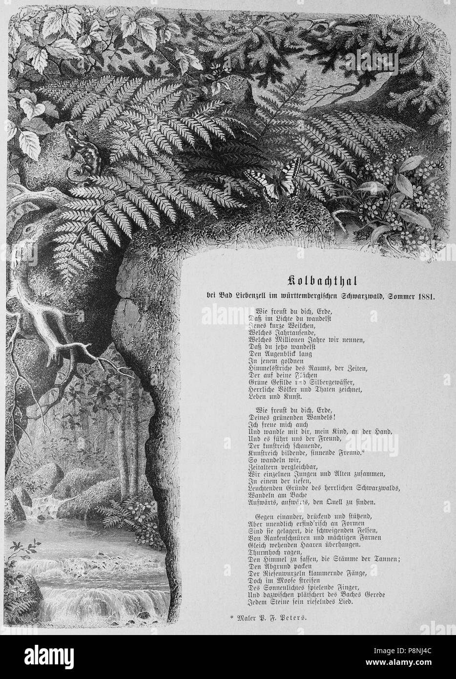.   209 Die Gartenlaube (1882) b 513 Stock Photo
