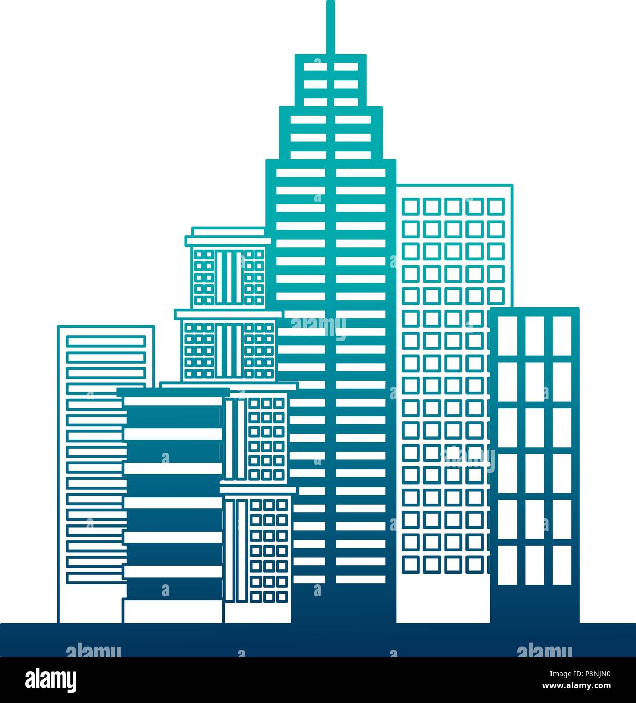 buildings structures isolated icon vector illustration design Stock ...