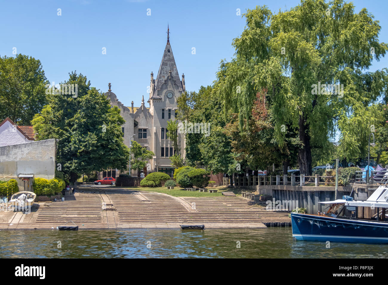 Buenos Aires Rowing Club - Tigre, Buenos Aires, Argentina Stock Photo
