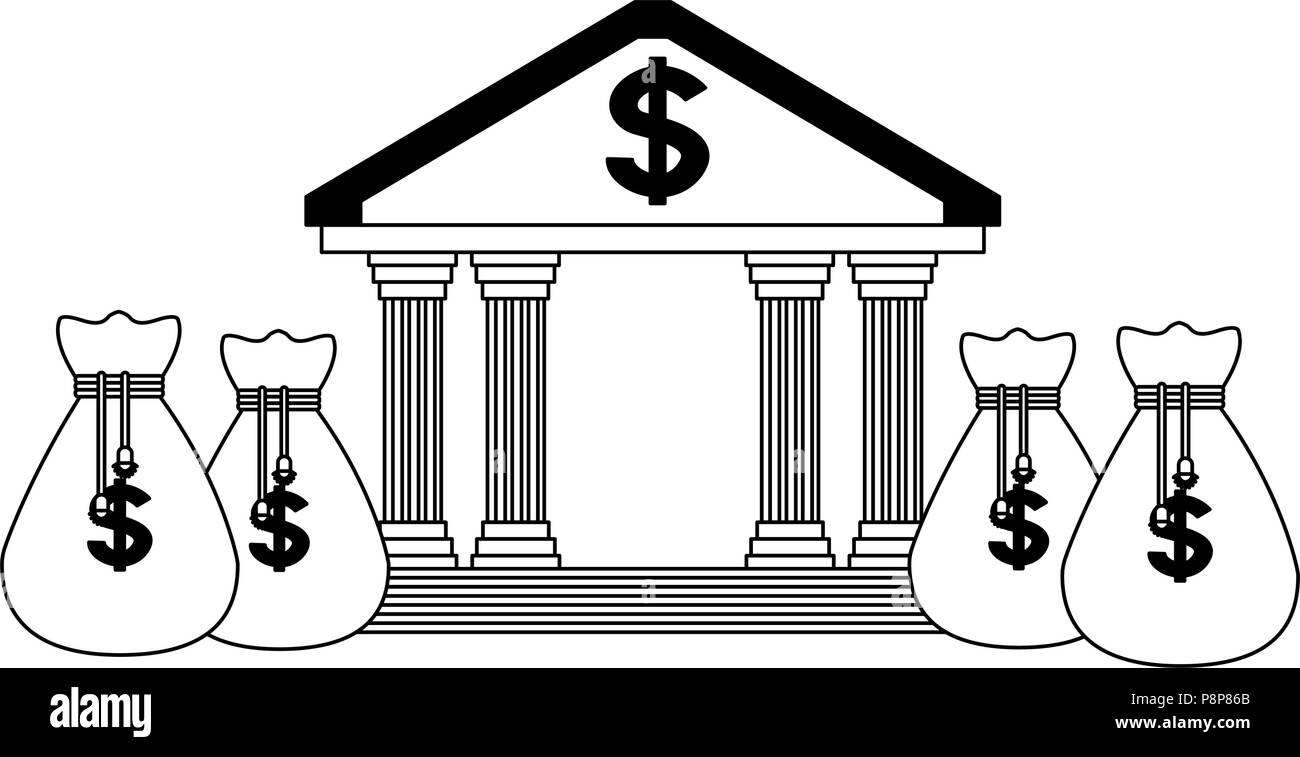 Money and savings black and white Stock Vector Image & Art - Alamy