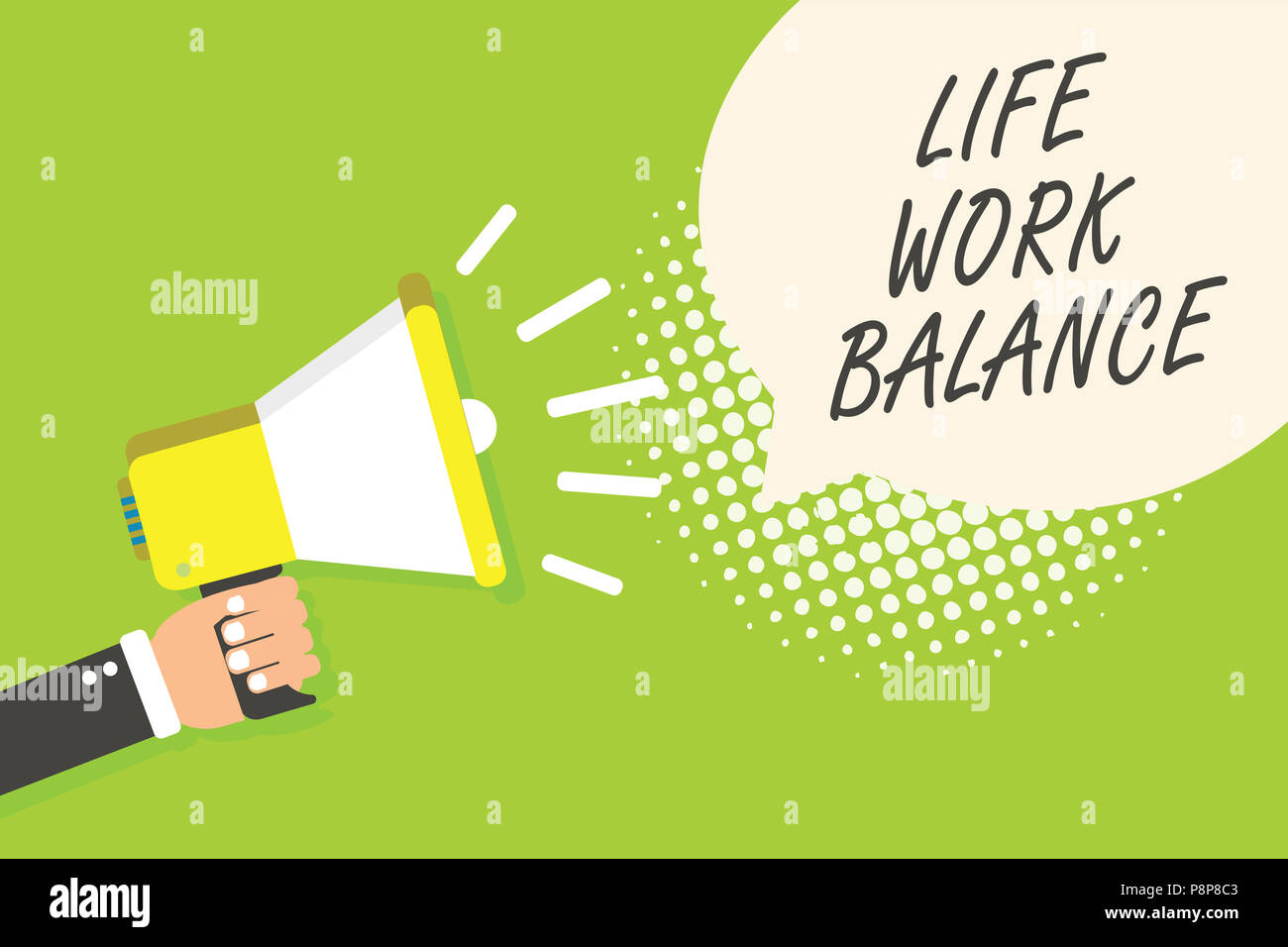 Writing note showing Life Work Balance. Business photo showcasing ...