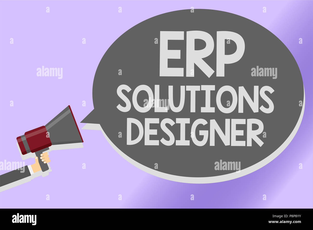 Writing note showing Erp Solutions Designer. Business photo showcasing ...