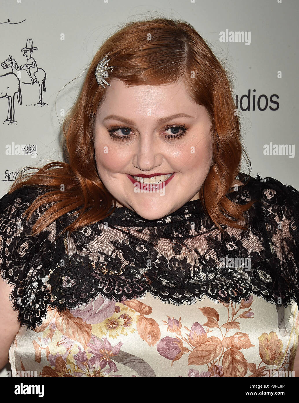 BETH DITTO American singer at the premiere of 'Don't Worry, He Wont Get Far On Foot' at ArcLight Hollywood on July 11, 2018 in Hollywood, California. Photo: Jeffrey Mayer Stock Photo