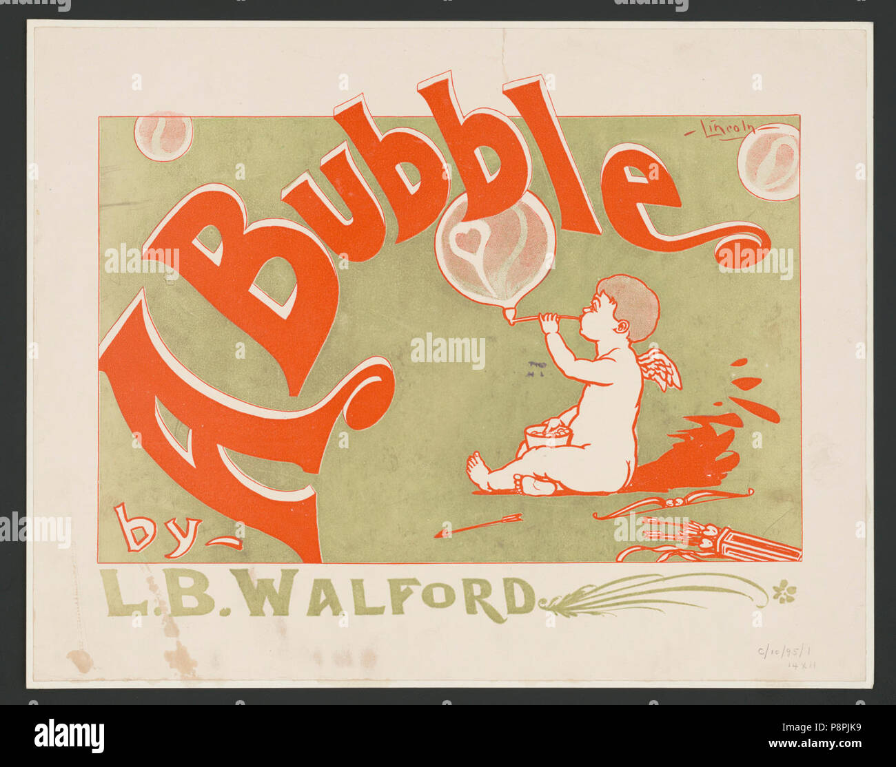 A bubble by L.B. Walford Stock Photo