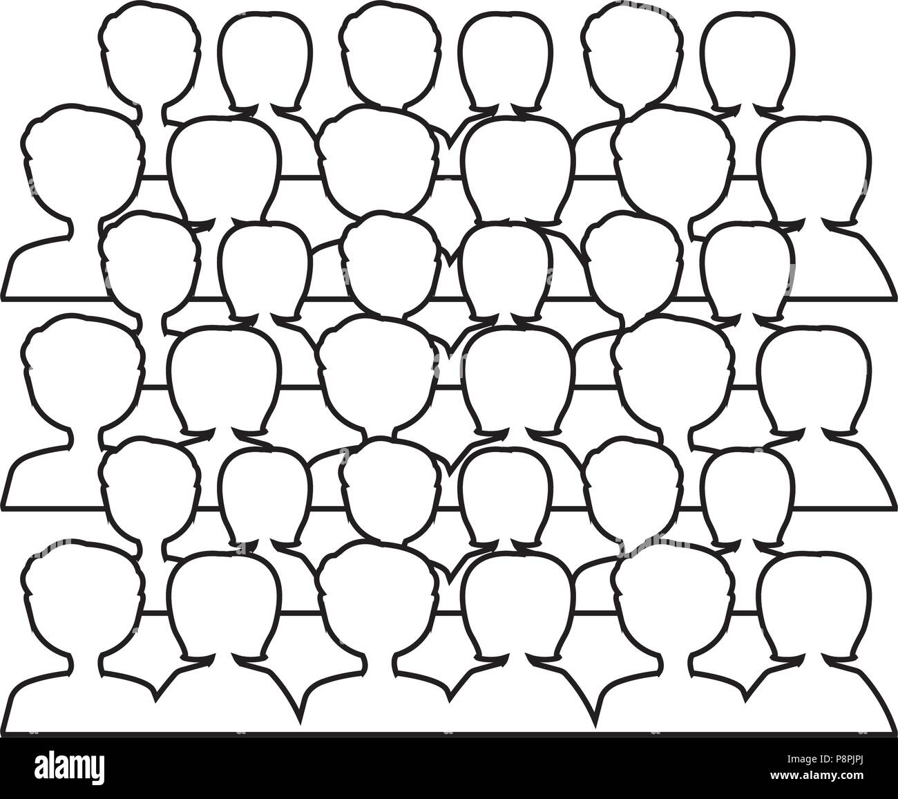 abstracct cinema symbol Stock Vector