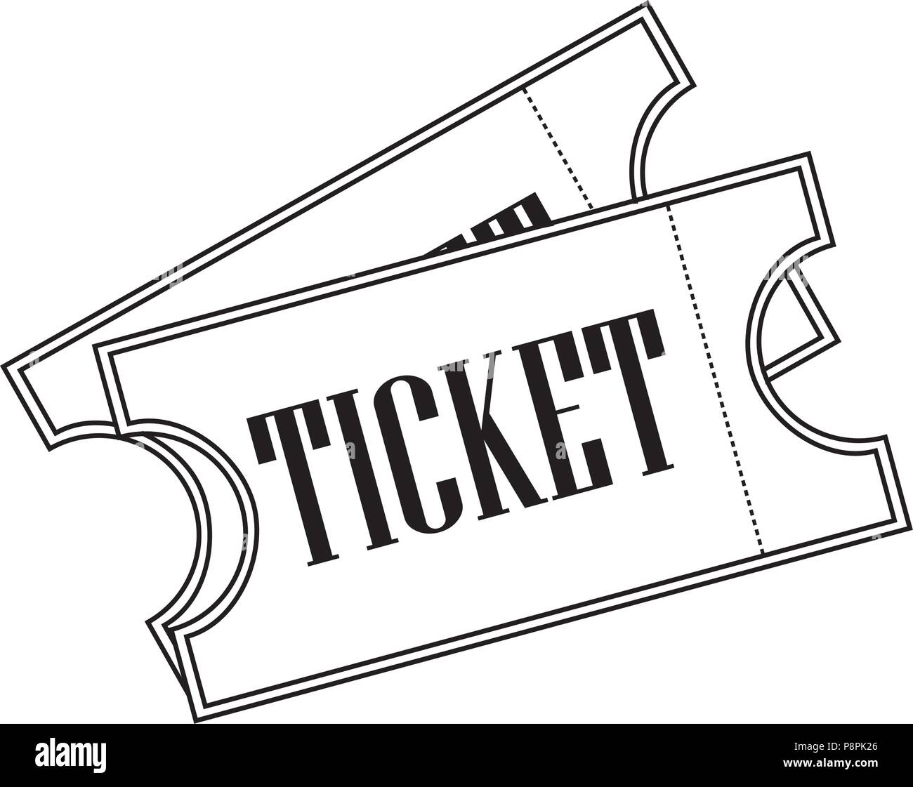 abstracct cinema symbol Stock Vector