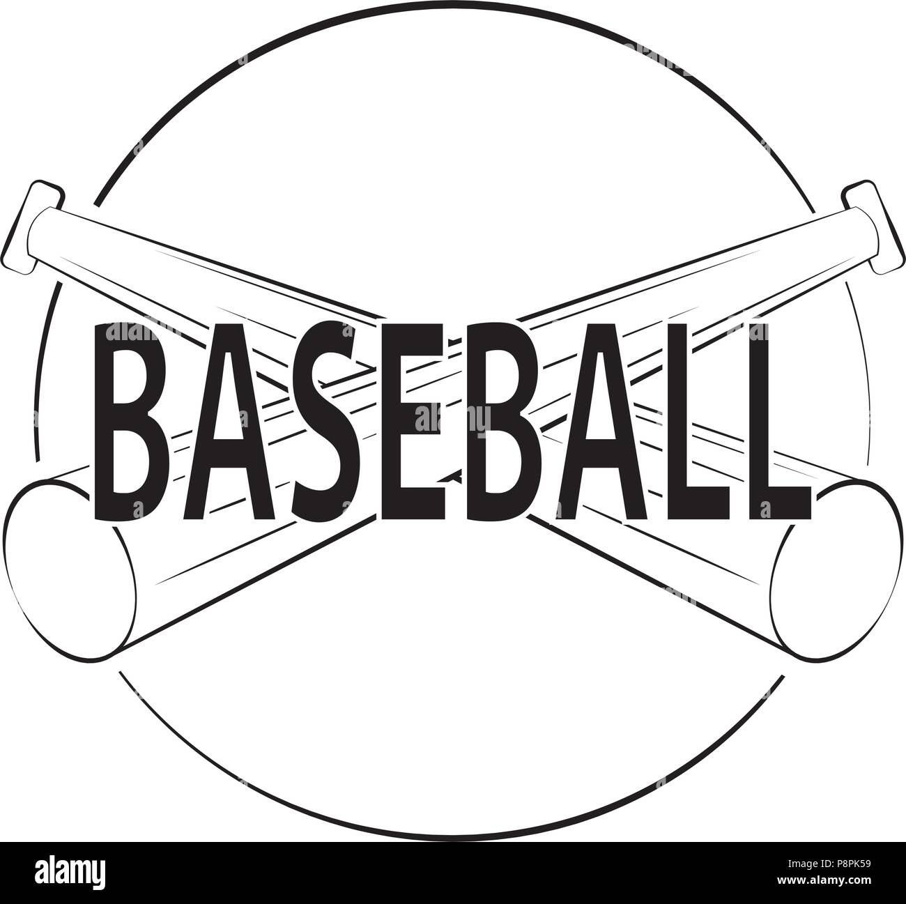 Abstract baseball label Stock Vector Image & Art - Alamy