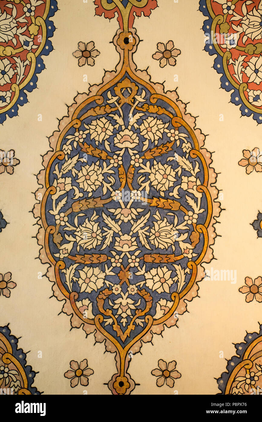 Example of applied Ottoman art patterns Stock Photo - Alamy