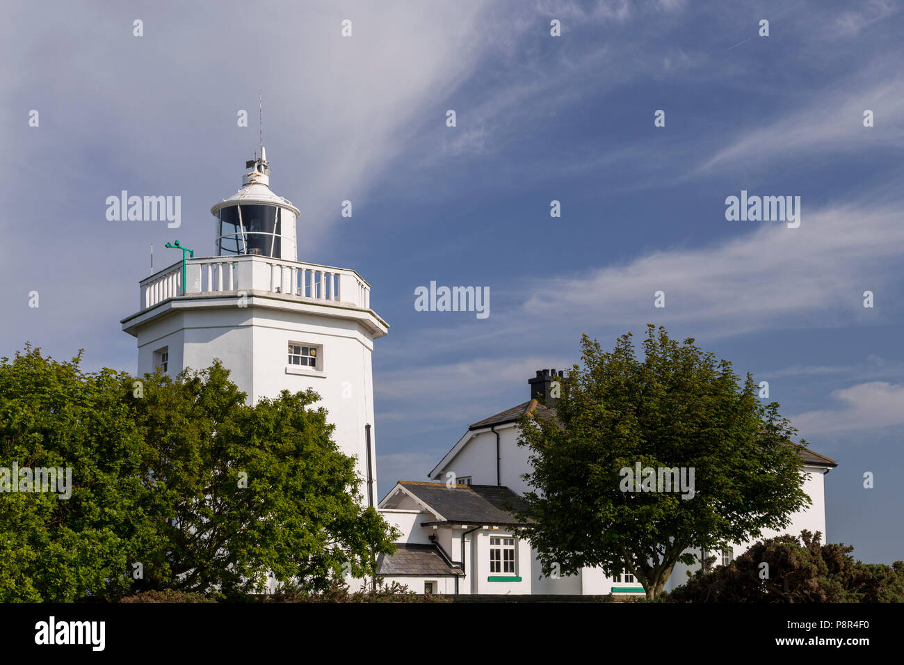 Lighthouse at Cromer on the Norfolk coast, England Stock Photo
