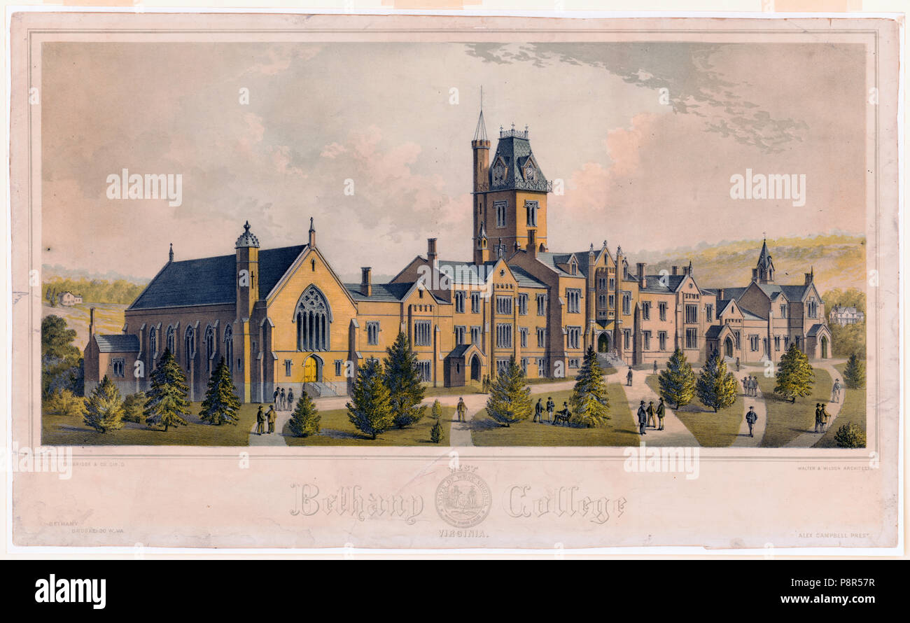 Bethany College. Virginia Stock Photo Alamy