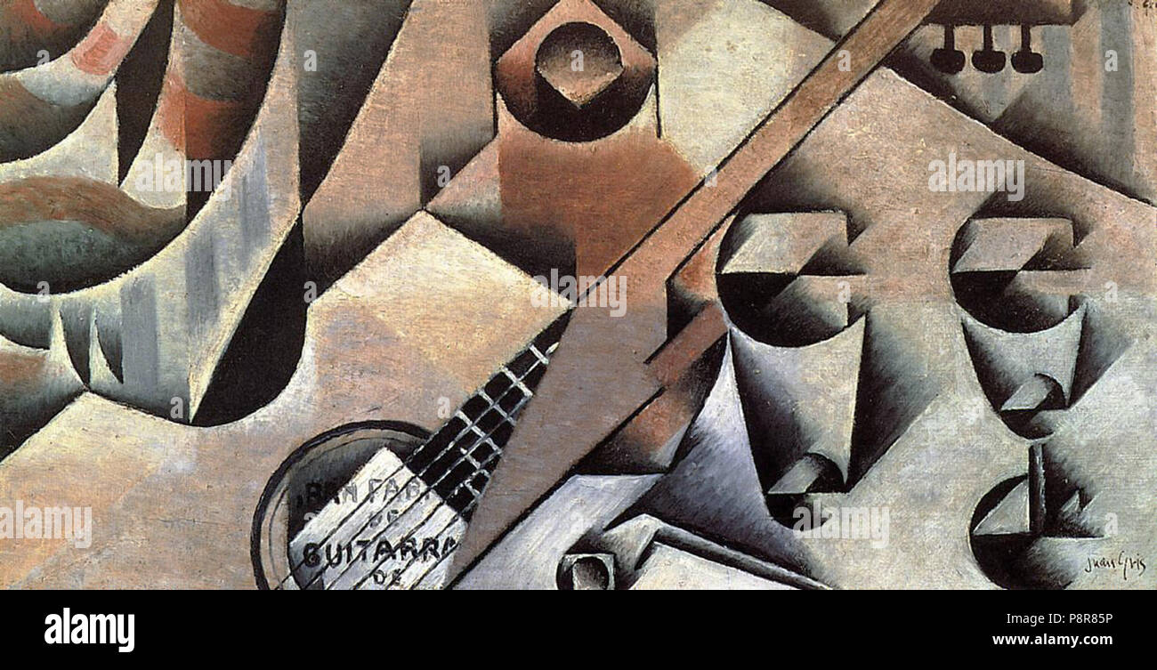 Picasso guitar 1912 hi-res stock photography and images - Alamy