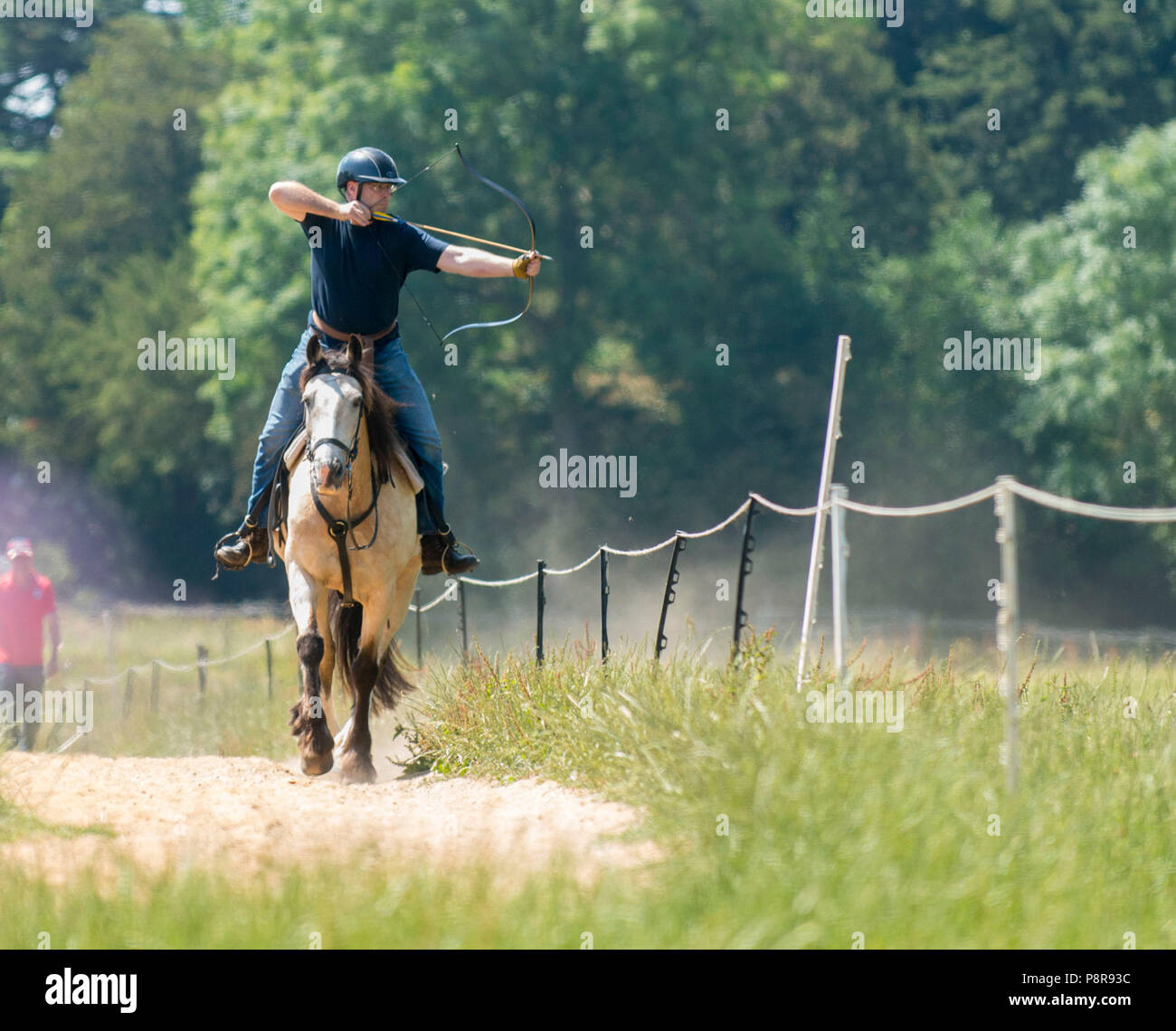 The Centre of Horseback Combat, set on the grounds Gaddesden Estate in