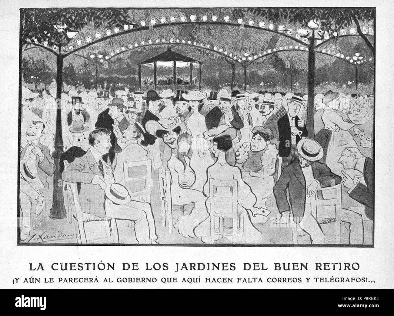 Los jardines del buen retiro hi-res stock photography and images - Alamy