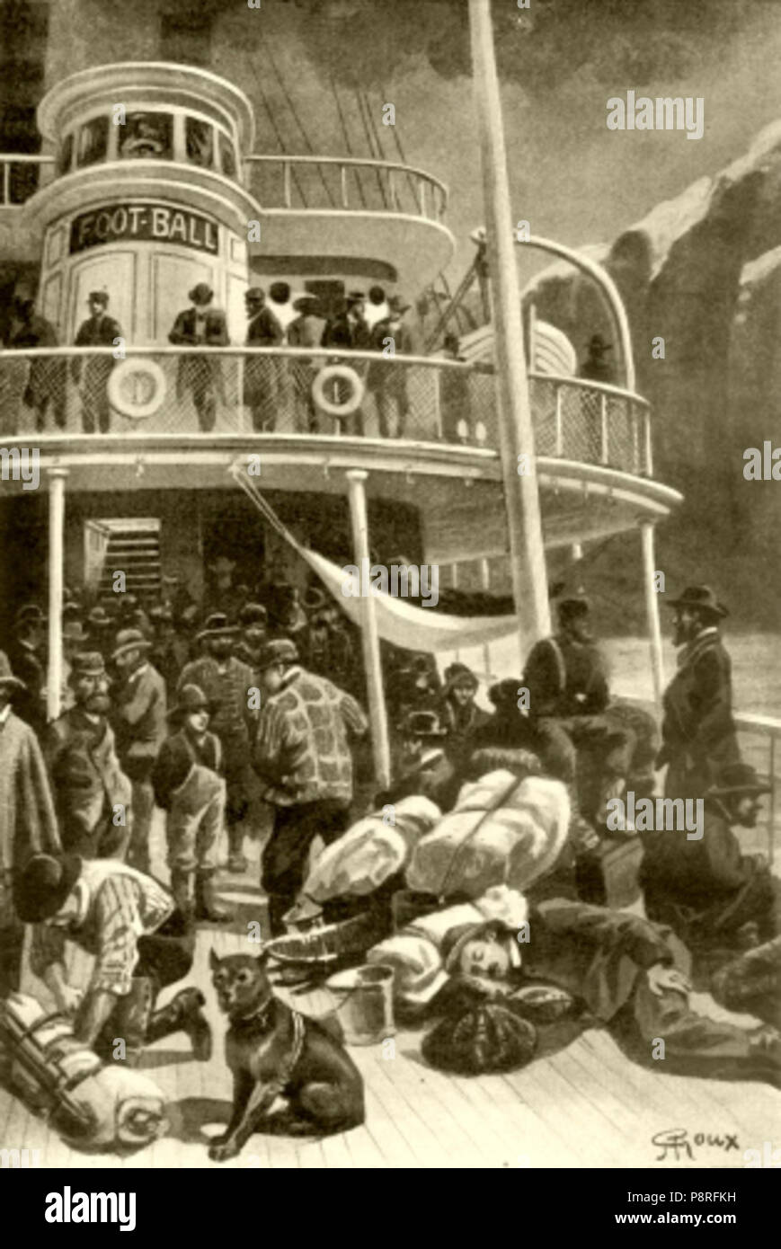 . 4 'The Golden Volcano' by Roux 16 Stock Photo Alamy