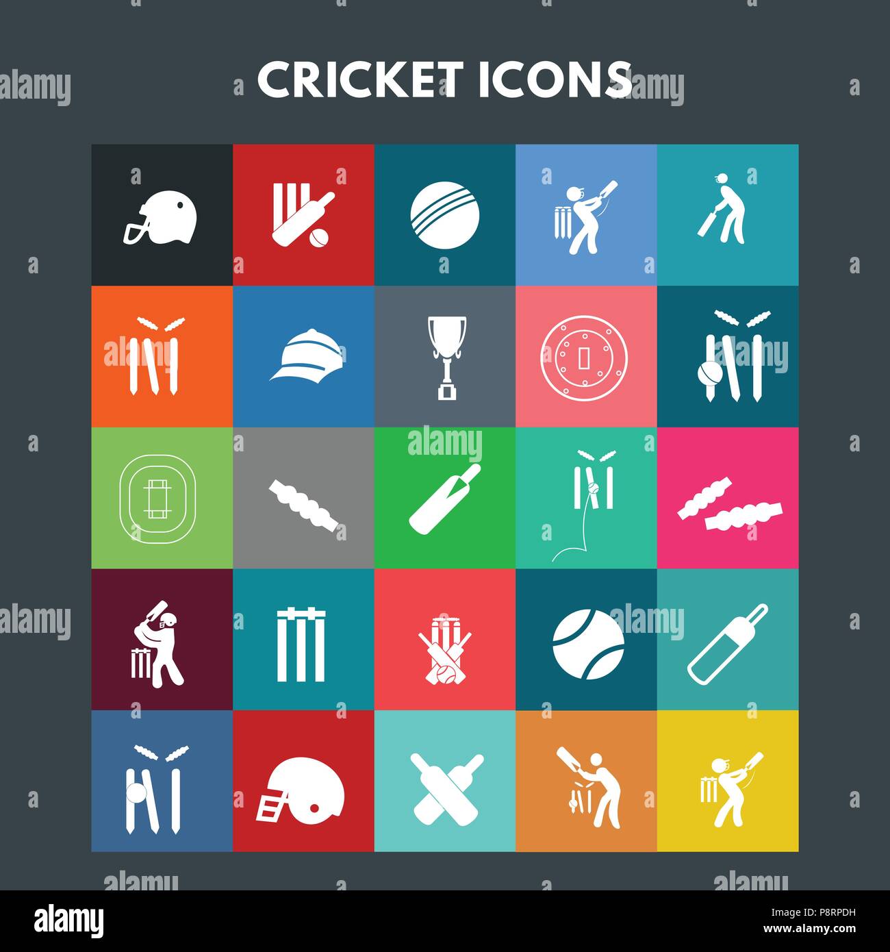 Cricket Icons