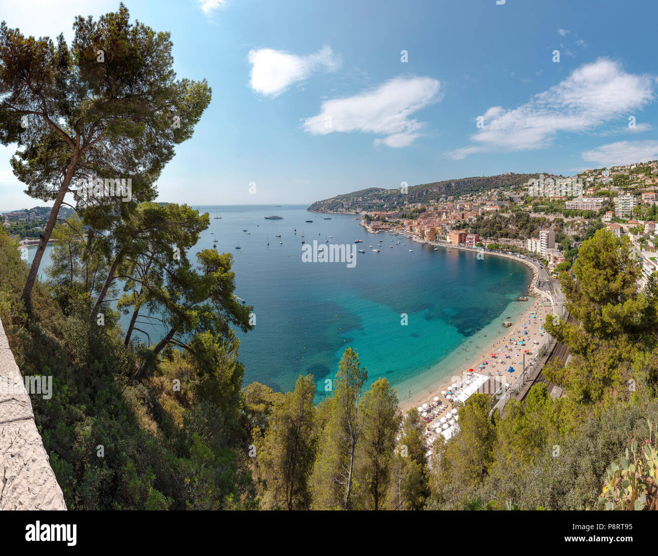 Plage des Marinières, Villefranche sur mer, France Stock Photo - Alamy