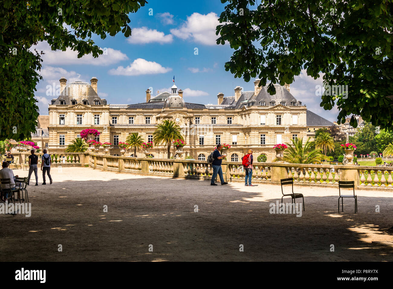 The Luxembourg Palace within the Luxembourg Gardens in Paris, Fr…