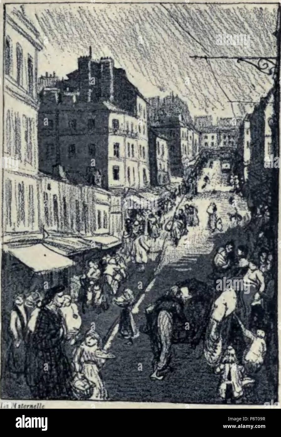 20 Léon Frapié La maternelle, 1904 (page 281 crop Stock Photo Alamy