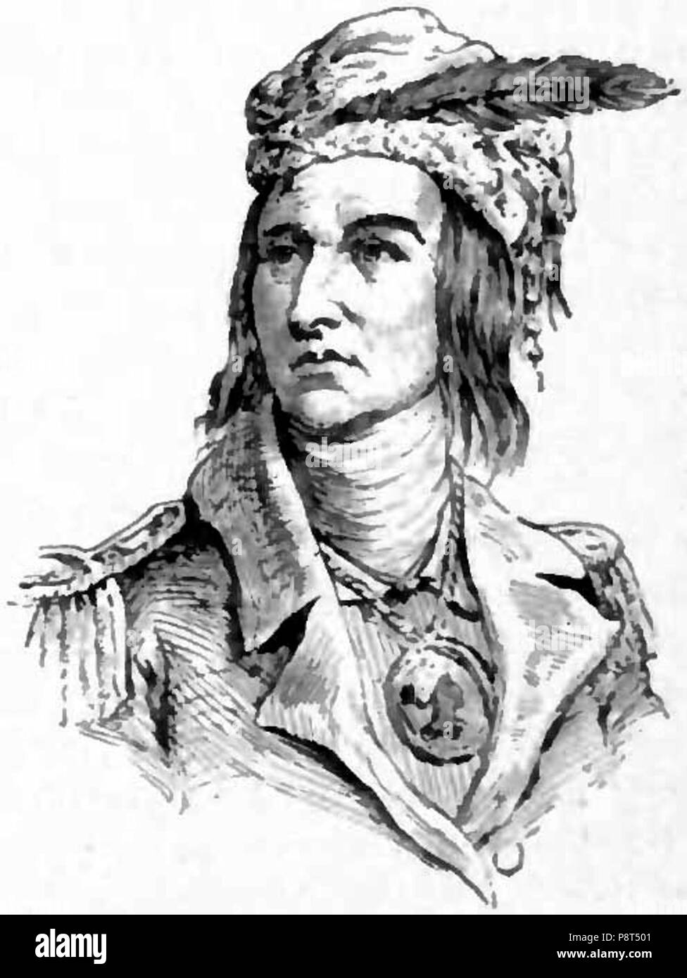 . 39 Appletons' Tecumseh Stock Photo Alamy