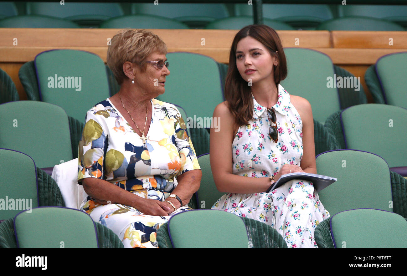 Jenna Coleman In The Royal Box On Centre Court On Day Eleven Of The jenna-coleman-in-the-royal-box-on-centre-court-on-day-eleven-of-the