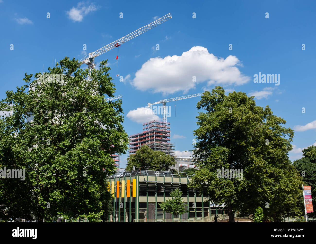 Coventry city centre, summer 2018 Stock Photo