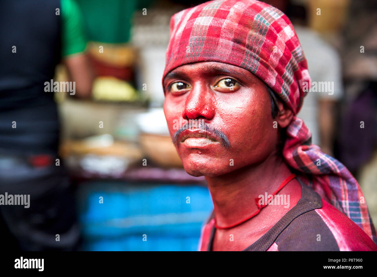 Faces of Kolkata - India Stock Photo