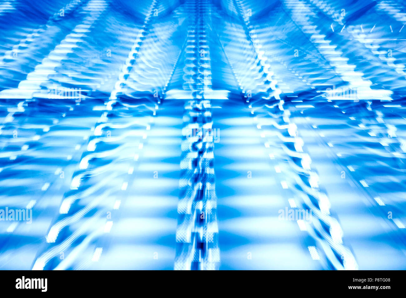 Abstract background made by camera zooming. Stock Photo