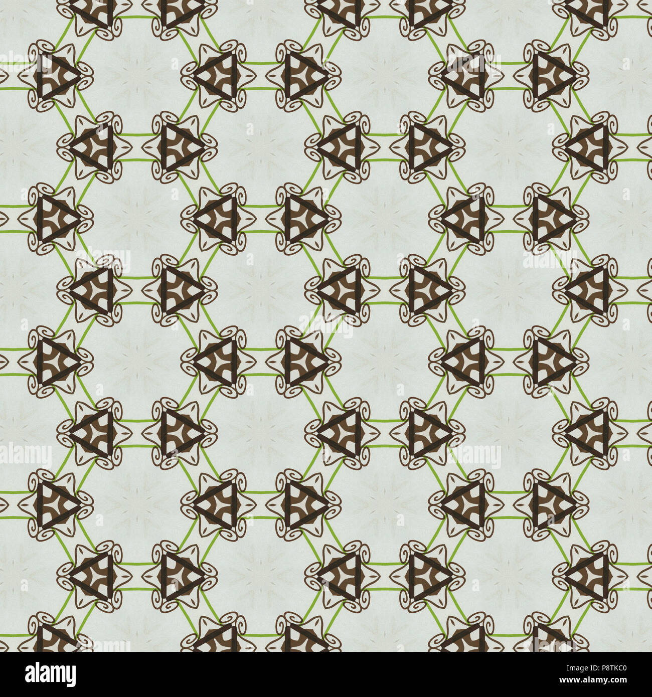 Triangle geometric pattern background design. You can use this geometric pattern background for your fabric pattern or interior wallpaper. Stock Photo