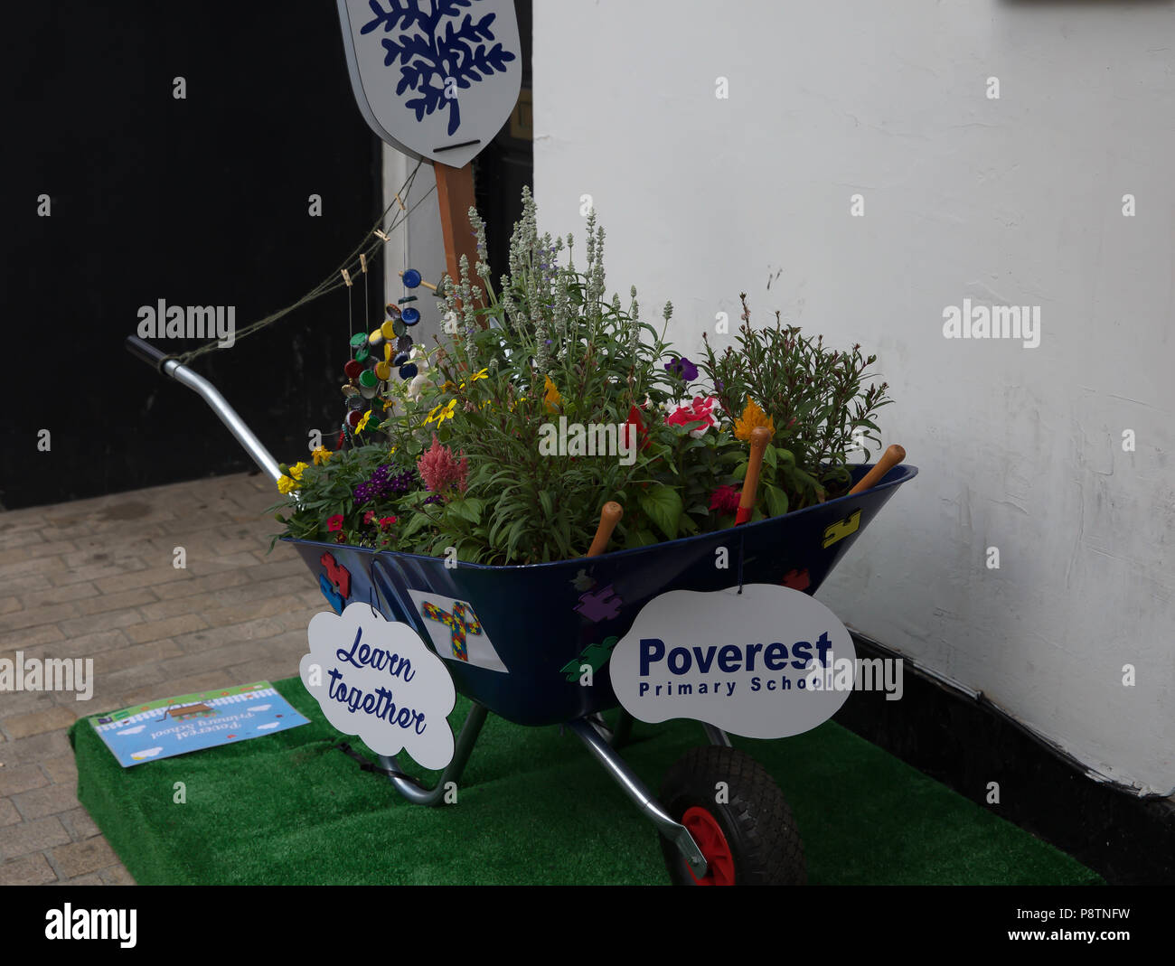 Bromley,UK,13th July 2018,Bromley Schools Wheelbarrow Competition takes
