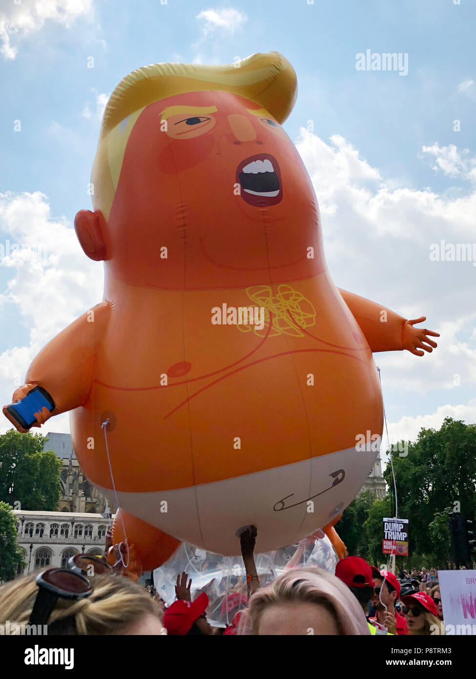Trump baby balloon hi-res stock photography and images - Alamy