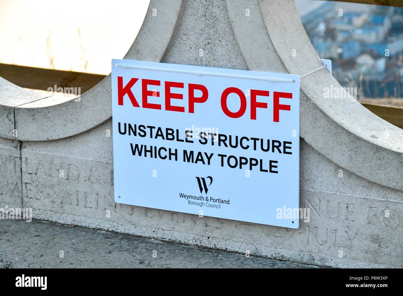 The olympic stone rings sculpture hires stock photography and images