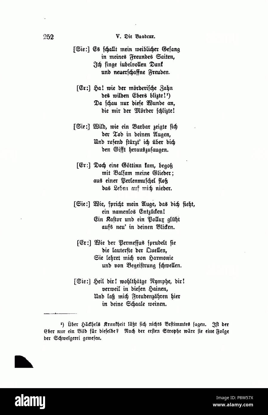 46 Aus Schubarts Leben und Wirken (Nägele 1888) 252 Stock Photo