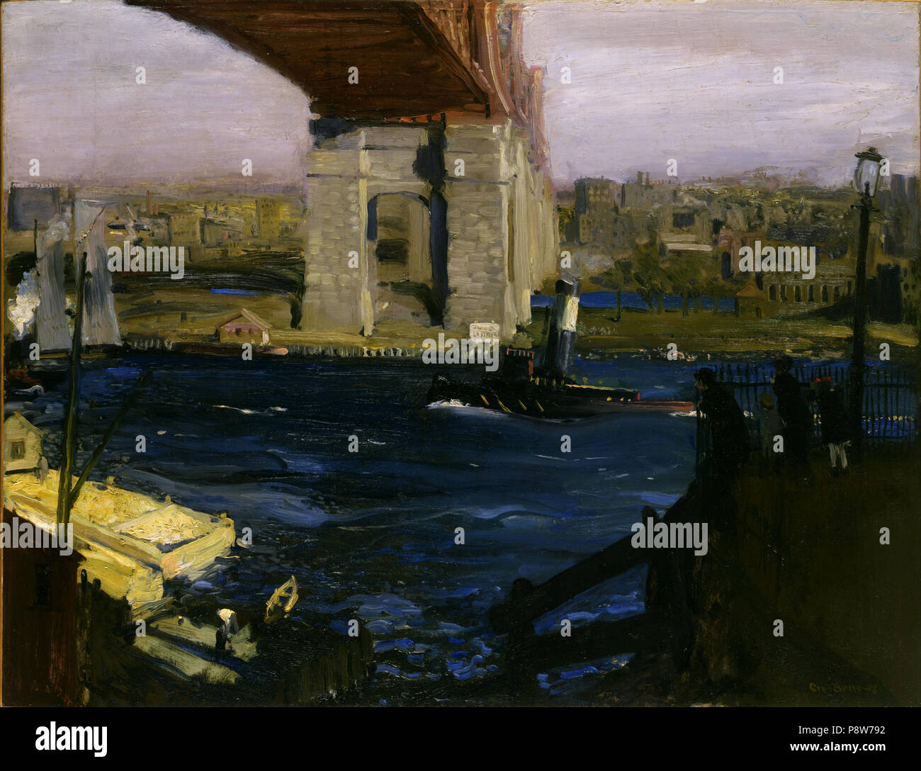 54 Wesley Bellows Bridge, Blackwell’s Island Stock Photo Alamy