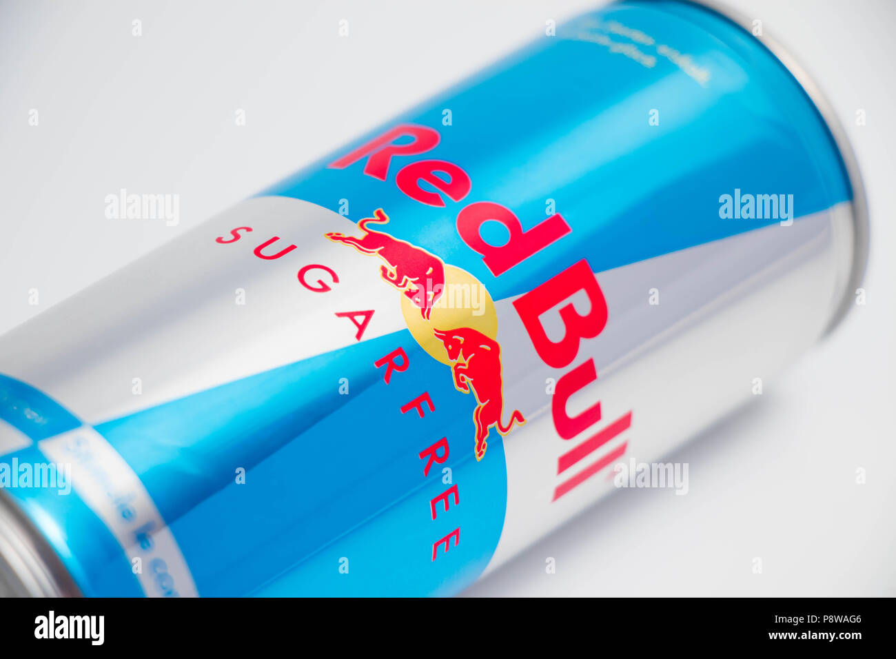 Red Bull Sugar Free Energy Drink Stock Photo 211998758 Alamy