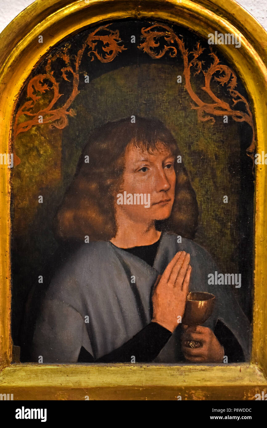 St. John the Evangelist by Quentin Massys METSYS 1466-1530 Belgian Belgium Flemish Stock Photo